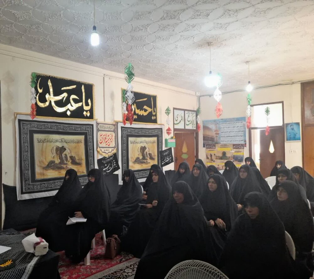 تصاویر/ فعالیت های مدرسه علمیه فاطمیه بردسیر در ماه محرم