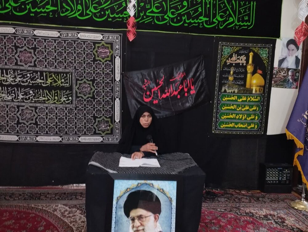 تصاویر/ فعالیت های مدرسه علمیه فاطمیه بردسیر در ماه محرم