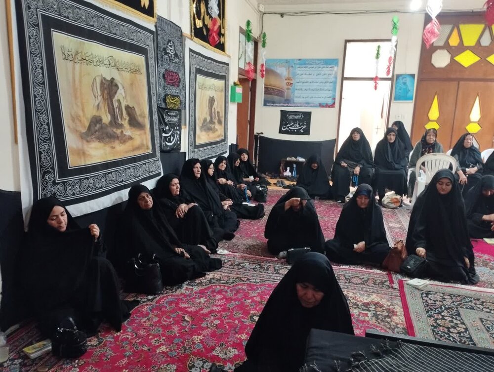 تصاویر/ فعالیت های مدرسه علمیه فاطمیه بردسیر در ماه محرم