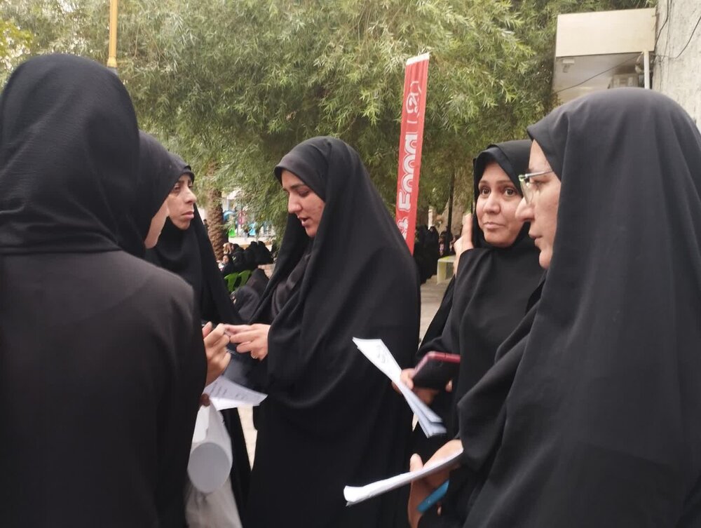 تصاویر/ فعالیت های مدرسه علمیه فاطمیه بردسیر در ماه محرم