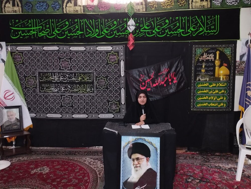 تصاویر/ فعالیت های مدرسه علمیه فاطمیه بردسیر در ماه محرم