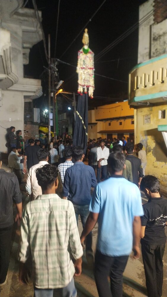 दसवा का जुलूस निकालकर किया नौहा व मातम