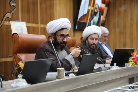 تصاویر/ آیین نکوداشت فقیه مجاهد، واقف نیکوسرشت شهید آیت الله میرزا ابراهیم مجتهد خویی(دنبلی خویی)