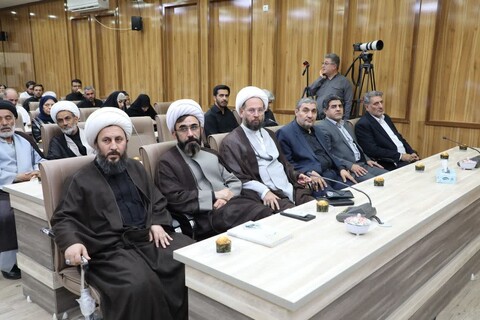 تصاویر/ آیین نکوداشت فقیه مجاهد، واقف نیکوسرشت شهید آیت الله میرزا ابراهیم مجتهد خویی(دنبلی خویی)