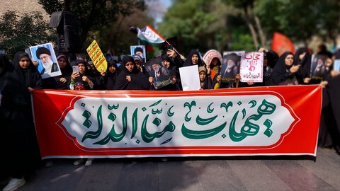 تصاویر| اجتماع 3 هزارنفری دختران حسینی،مادران زینبی خمینی شهر
