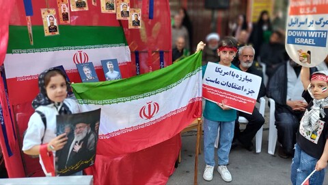 تصاویر| اجتماع 3 هزارنفری دختران حسینی،مادران زینبی خمینی شهر