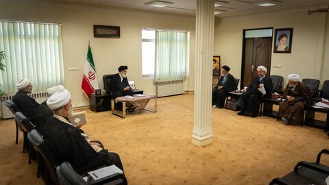 تصاویر| تشکیل قرارگاه راهبردی مساجد البرز با محوریت آیت‌الله حسینی همدانی