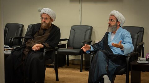 تصاویر| تشکیل قرارگاه راهبردی مساجد البرز با محوریت آیت‌الله حسینی همدانی