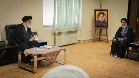 تصاویر| تشکیل قرارگاه راهبردی مساجد البرز با محوریت آیت‌الله حسینی همدانی