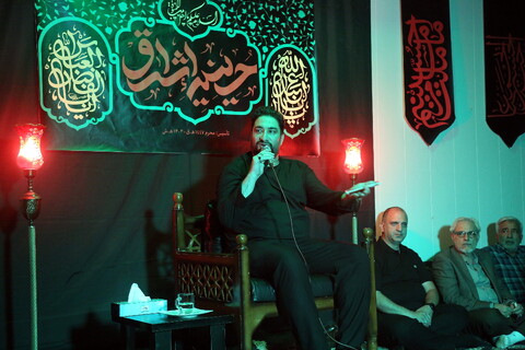 تصاویر/ شب دوم سوگواره اشراق