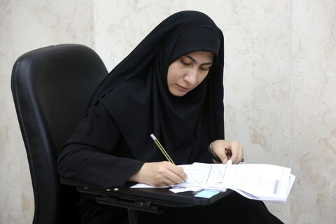 تصاویر/ آزمون اختصاصی کارشناسی ارشد دانشکده صدا و سیما قم