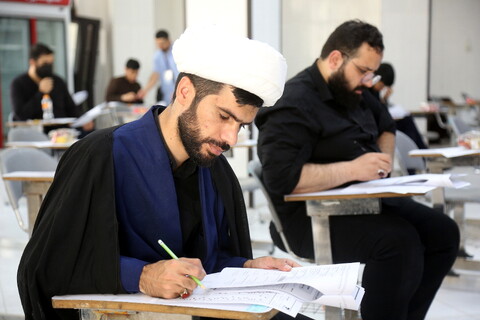 تصاویر/ آزمون اختصاصی کارشناسی ارشد دانشکده صدا و سیما قم