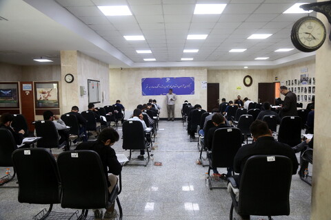 تصاویر/ آزمون اختصاصی کارشناسی ارشد دانشکده صدا و سیما قم