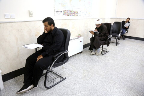 تصاویر/ آزمون اختصاصی کارشناسی ارشد دانشکده صدا و سیما قم