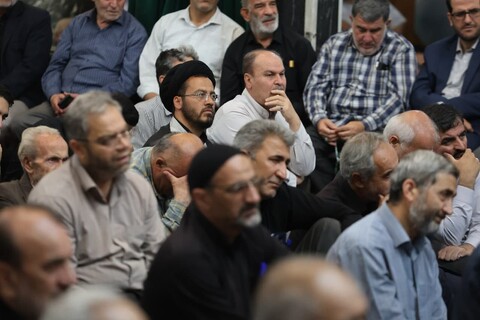 تصاویر / اولین سالگرد مرحوم حجازی در همدان