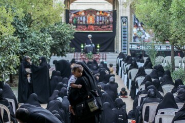 تصاویر/ مراسم عزاداری محرم در مدرسه علمیه حضرت نرجس "سلام‌الله‌علیها" بیرجند