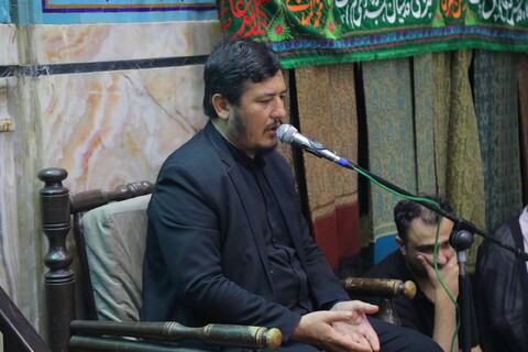 مراسم تشییع نوه آیت الله هاشمی شاهرودی