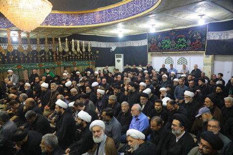 مراسم تشییع نوه آیت الله هاشمی شاهرودی