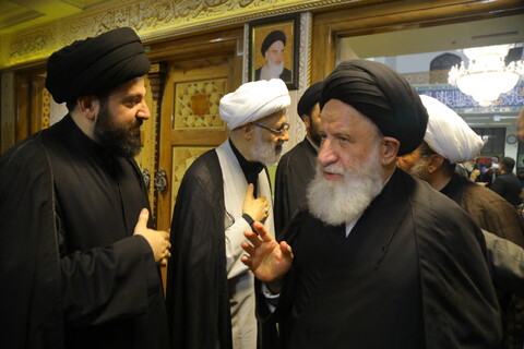 تصاویر / مراسم ترحیم مرحومه سیده زهرا هاشمی شاهرودی