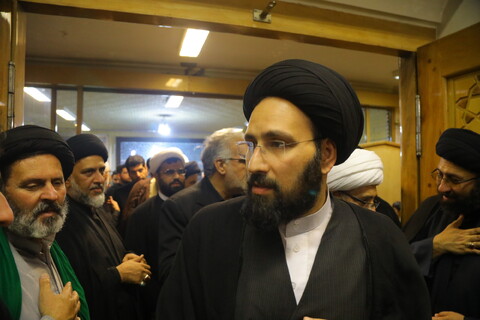 تصاویر / مراسم ترحیم مرحومه سیده زهرا هاشمی شاهرودی