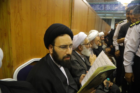 تصاویر / مراسم ترحیم مرحومه سیده زهرا هاشمی شاهرودی