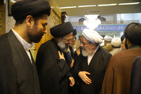 تصاویر / مراسم ترحیم مرحومه سیده زهرا هاشمی شاهرودی