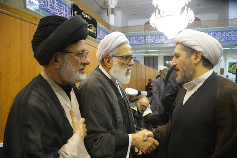 تصاویر / مراسم ترحیم مرحومه سیده زهرا هاشمی شاهرودی