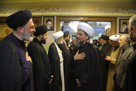 تصاویر / مراسم ترحیم مرحومه سیده زهرا هاشمی شاهرودی