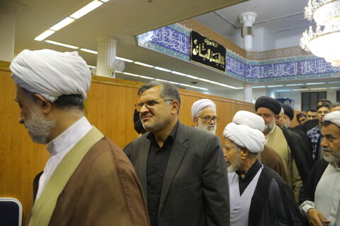 تصاویر / مراسم ترحیم مرحومه سیده زهرا هاشمی شاهرودی