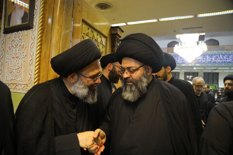 تصاویر / مراسم ترحیم مرحومه سیده زهرا هاشمی شاهرودی