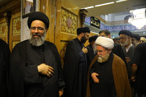 تصاویر / مراسم ترحیم مرحومه سیده زهرا هاشمی شاهرودی