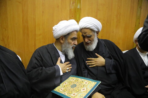 تصاویر / مراسم ترحیم مرحومه سیده زهرا هاشمی شاهرودی