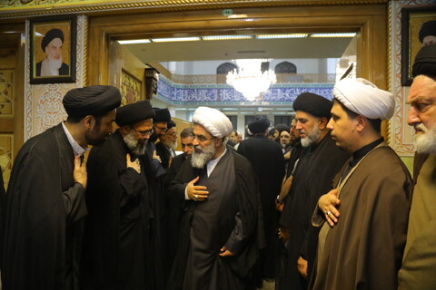 تصاویر / مراسم ترحیم مرحومه سیده زهرا هاشمی شاهرودی