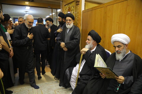 تصاویر / مراسم ترحیم مرحومه سیده زهرا هاشمی شاهرودی