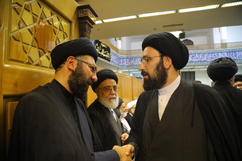 تصاویر / مراسم ترحیم مرحومه سیده زهرا هاشمی شاهرودی