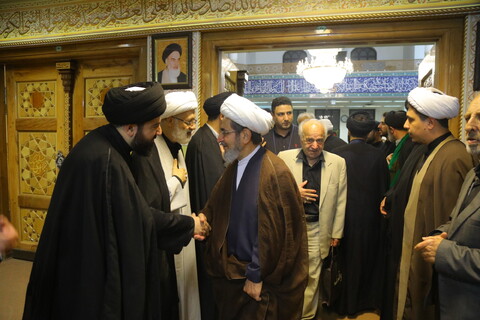 تصاویر / مراسم ترحیم مرحومه سیده زهرا هاشمی شاهرودی