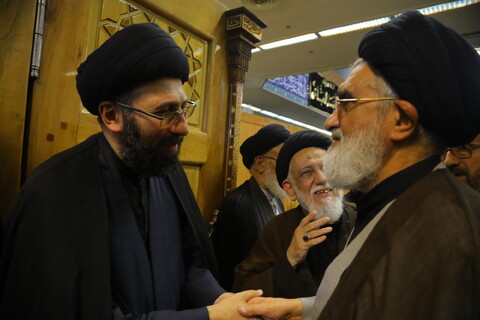 تصاویر / مراسم ترحیم مرحومه سیده زهرا هاشمی شاهرودی