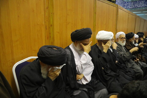 تصاویر / مراسم ترحیم مرحومه سیده زهرا هاشمی شاهرودی