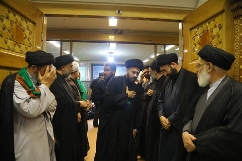 تصاویر / مراسم ترحیم مرحومه سیده زهرا هاشمی شاهرودی