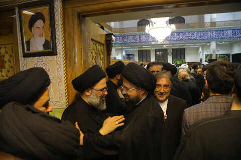 تصاویر / مراسم ترحیم مرحومه سیده زهرا هاشمی شاهرودی