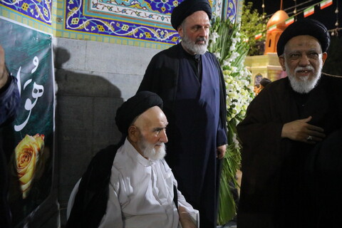 تصاویر / مراسم ترحیم مرحومه سیده زهرا هاشمی شاهرودی