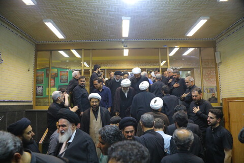 تصاویر / مراسم ترحیم مرحومه سیده زهرا هاشمی شاهرودی