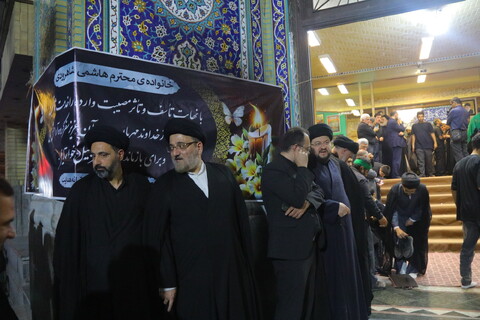 تصاویر / مراسم ترحیم مرحومه سیده زهرا هاشمی شاهرودی