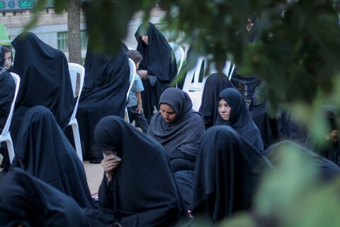 مراسم عزاداری محرم در حوزه علمیه حضرت نرجس "سلام‌الله‌علیها" بیرجند