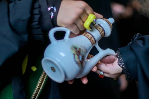 مراسم عزاداری محرم در حوزه علمیه حضرت نرجس "سلام‌الله‌علیها" بیرجند