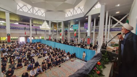 تصاویر/ اقامه نمازجمعه رابر