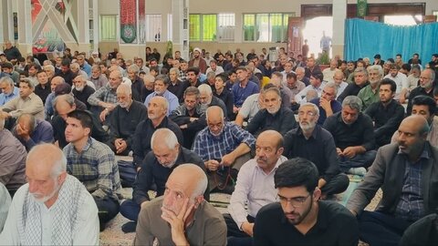 تصاویر/ اقامه نمازجمعه رابر