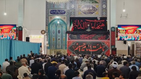 تصاویر/ اقامه نمازجمعه رابر