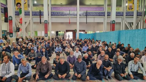 تصاویر/ اقامه نمازجمعه رابر