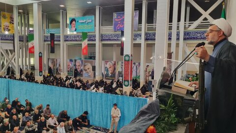 تصاویر/ اقامه نمازجمعه رابر